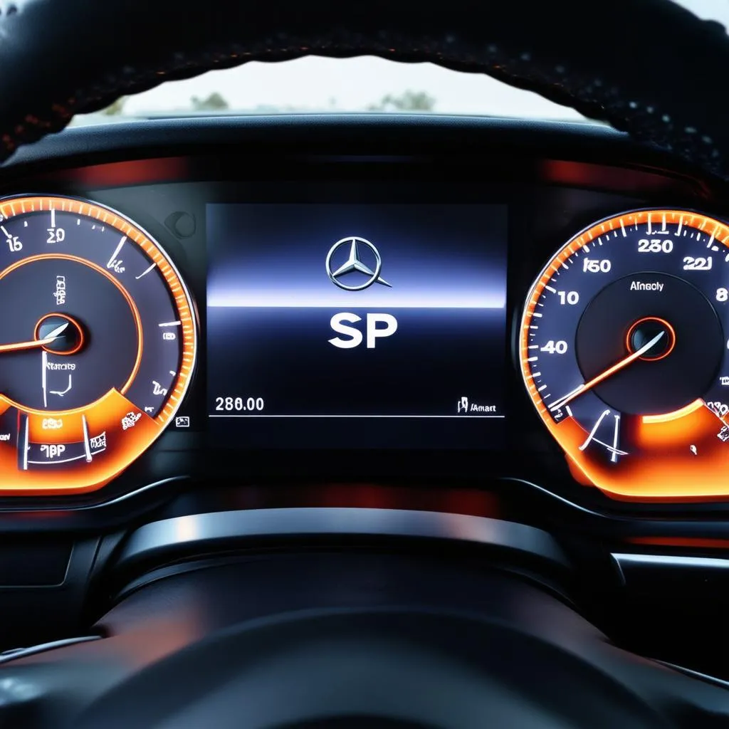 Mercedes ESP dashboard warning